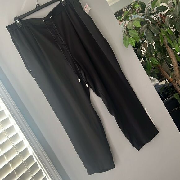 ZARA Size XXL BLACK DRESS PANTS - Picture 1 of 7